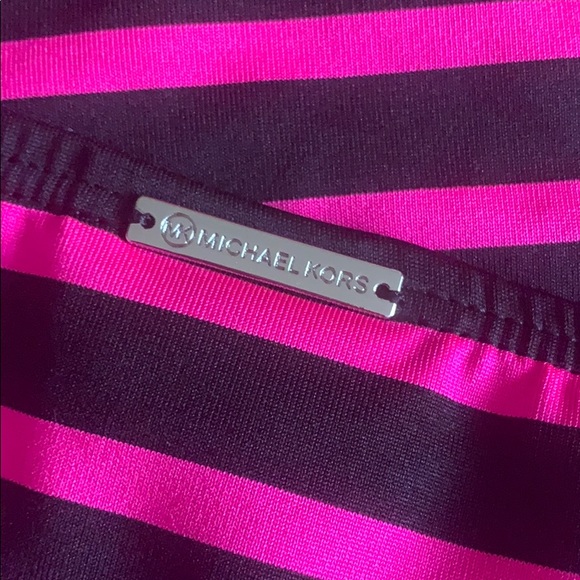 Michael Kors Convertible Striped Tankini NWOT - Picture 4 of 8